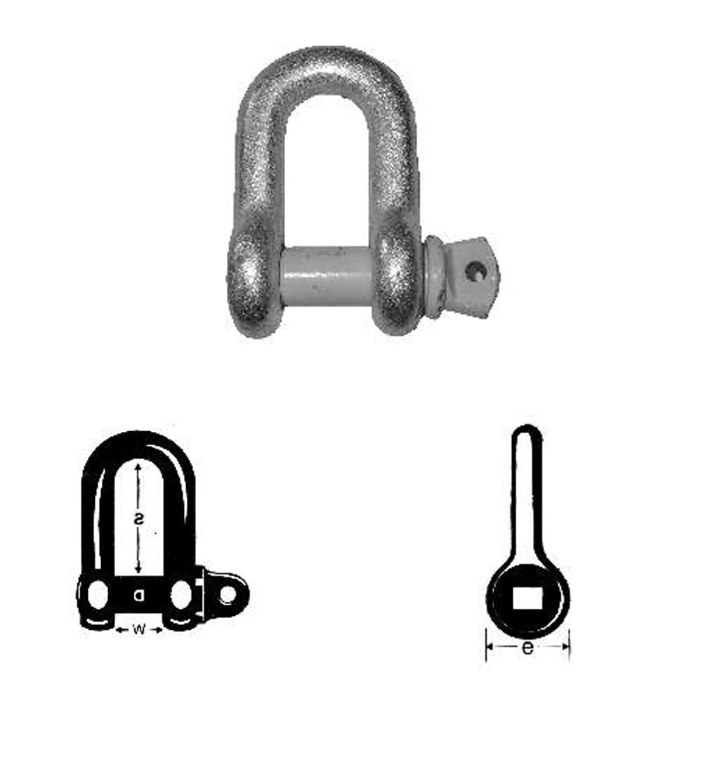 SCREW PIN SHACKLE (IS - 6130)